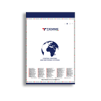 Каталог cистем центрального отопления и учета (eng) от производителя Tiemme